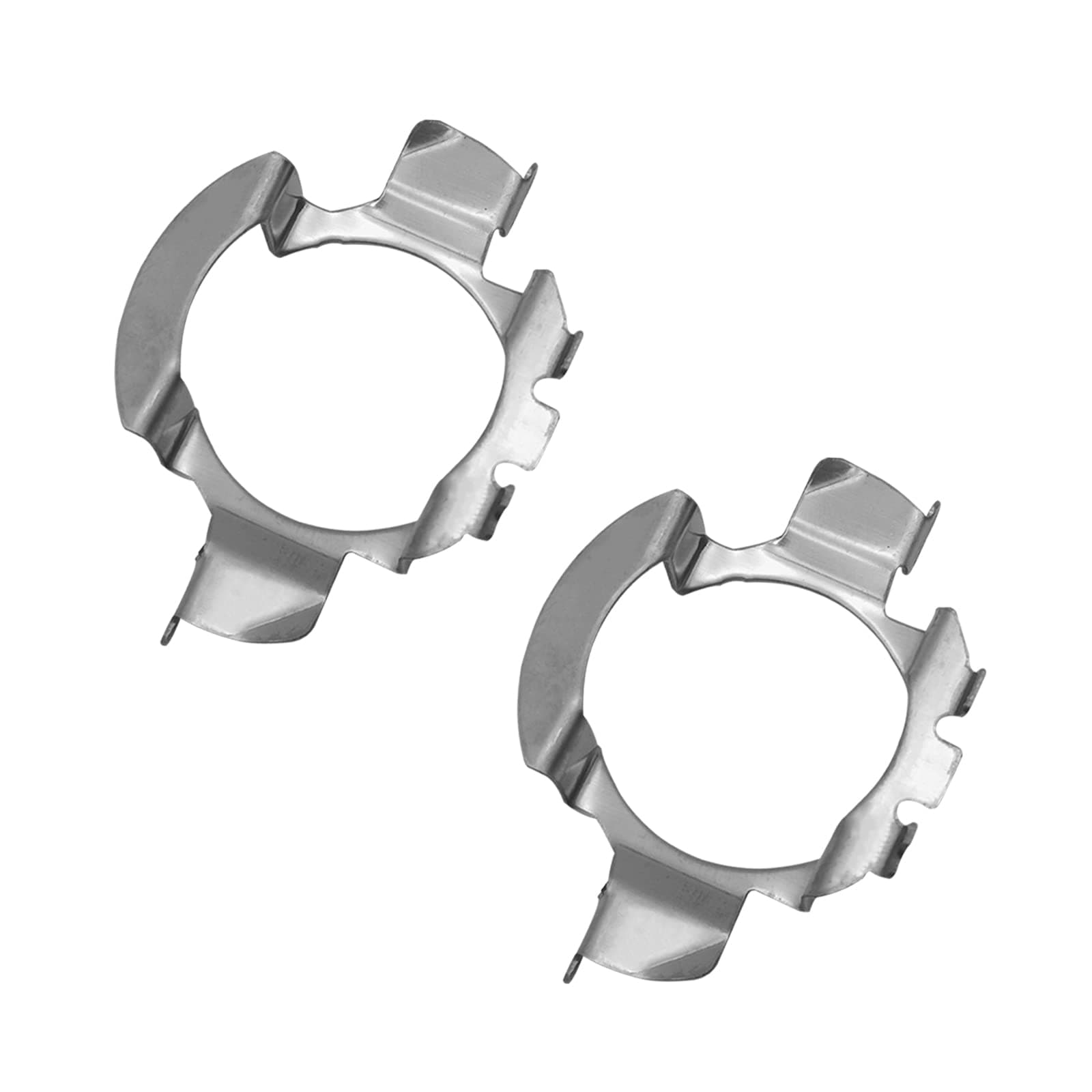 1 Pair H7 Led Adapter Led Headlamp Retainer, H7 LED Headlamp Adapter Bulb Base Holder Socket Retainer Compatible with VW/MercedesBenz/Audi/BMW/Buick/Hyundai/Nissan/Saab