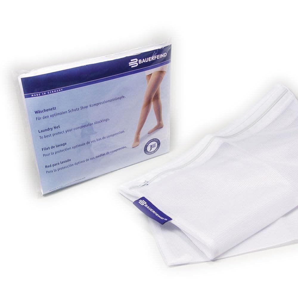 Laundry Bag - Durable Mesh Wash Bag 9.5 x 16 Inches with Zipper Designed to Protect Bauerfeind Knit Products like Braces, Sleeves and Socks During Washing