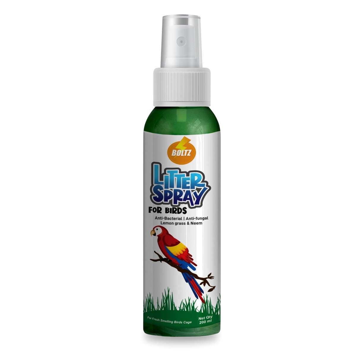 Bird Litter Spray, Medium, 200 ml, 1 Piece