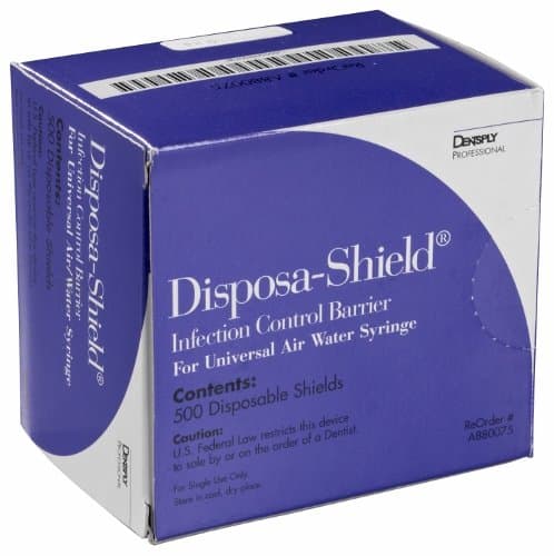 Disposa-Shield Universal Air/Water Syringe Covers, 500/Pkg Bx/500