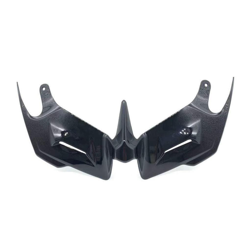 Front Aerodynamic Winglets Windshield Fairing Wing YZF R3 R25 2014-2016 MotoGP Style (black)