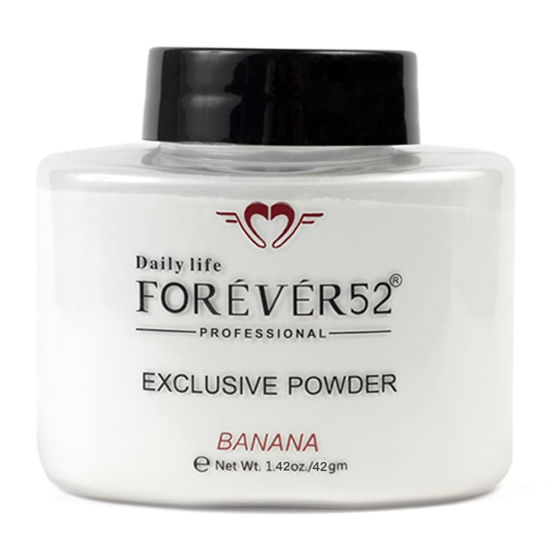 EXCLUSIVE BANANA Makeup Setting Loose White Powder Long-lasting Coverage Reduces Shine, Matte Finish Look- FBE002