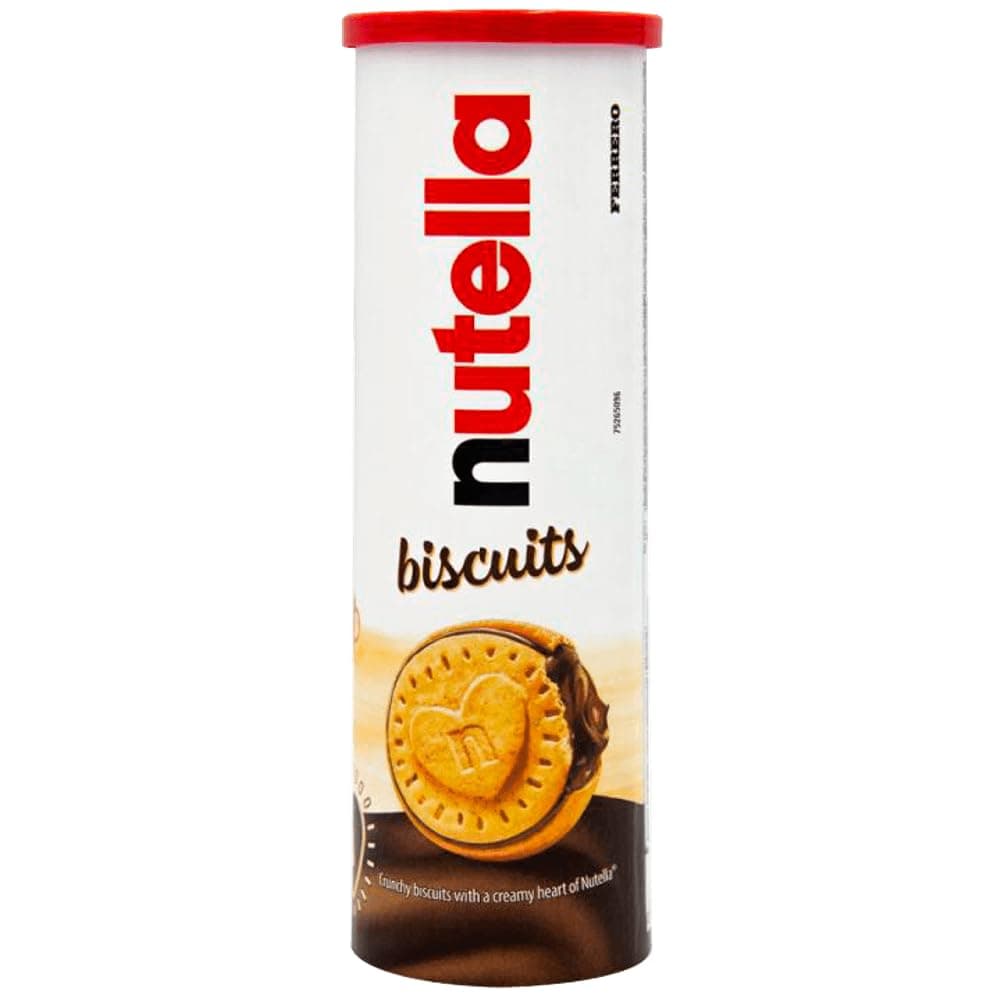 Biscuits Filled with Hazelnut Spread with Cocoa Tube, 5.86 oz ? 166 g.