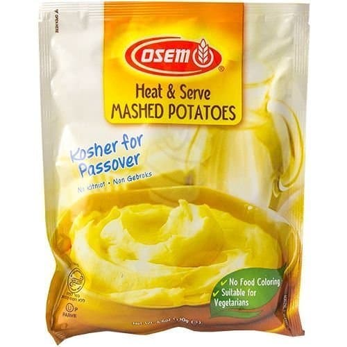 Osem Heat & Serve Mashed Potatoes KFP 4.6 Oz. Pack Of 6.
