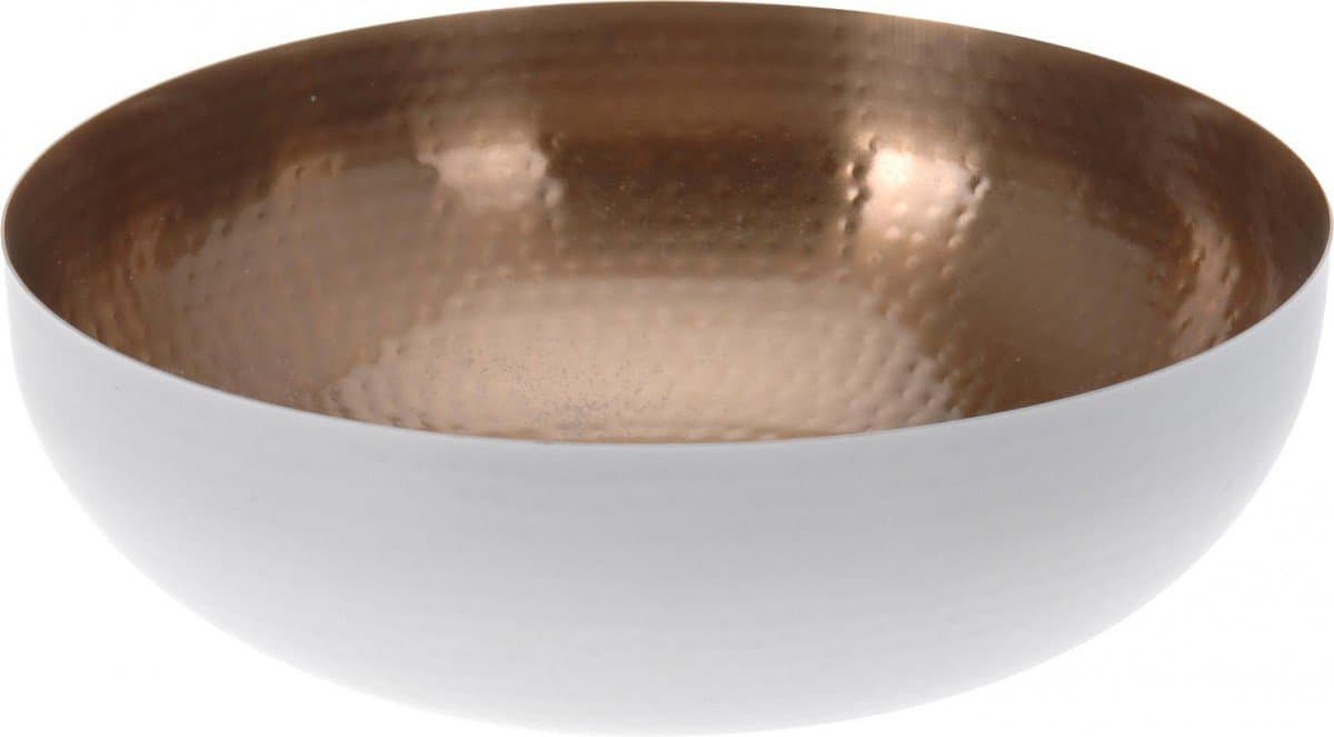 Homania Generic Decorative Bowl – White Collection (Ø 21 cm)
