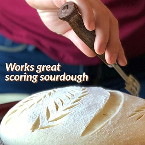 Bread Bosses Bread Bakers Lame Slashing Tool - Dough Making Slasher Tools Baking Sourdough Bread Starter Jar Scoring Knife Razor Cutter Slashing Tool Accessories for Cutting Supplies -Great As A Gift