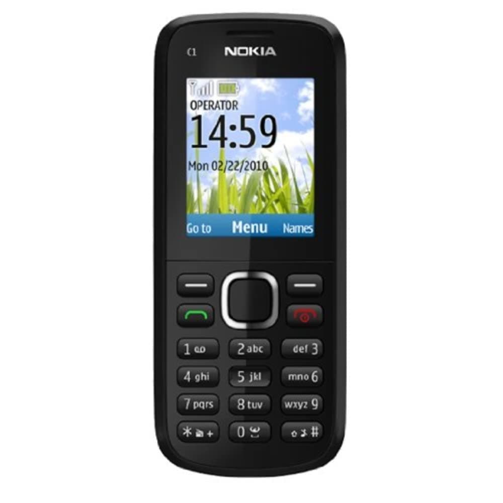 C1-02 Sim Free Mobile Phone - Black