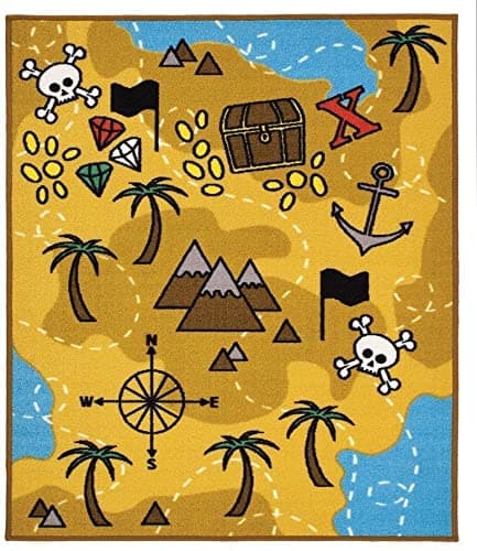 Treasure Hunt Rug 100 x 130 cm