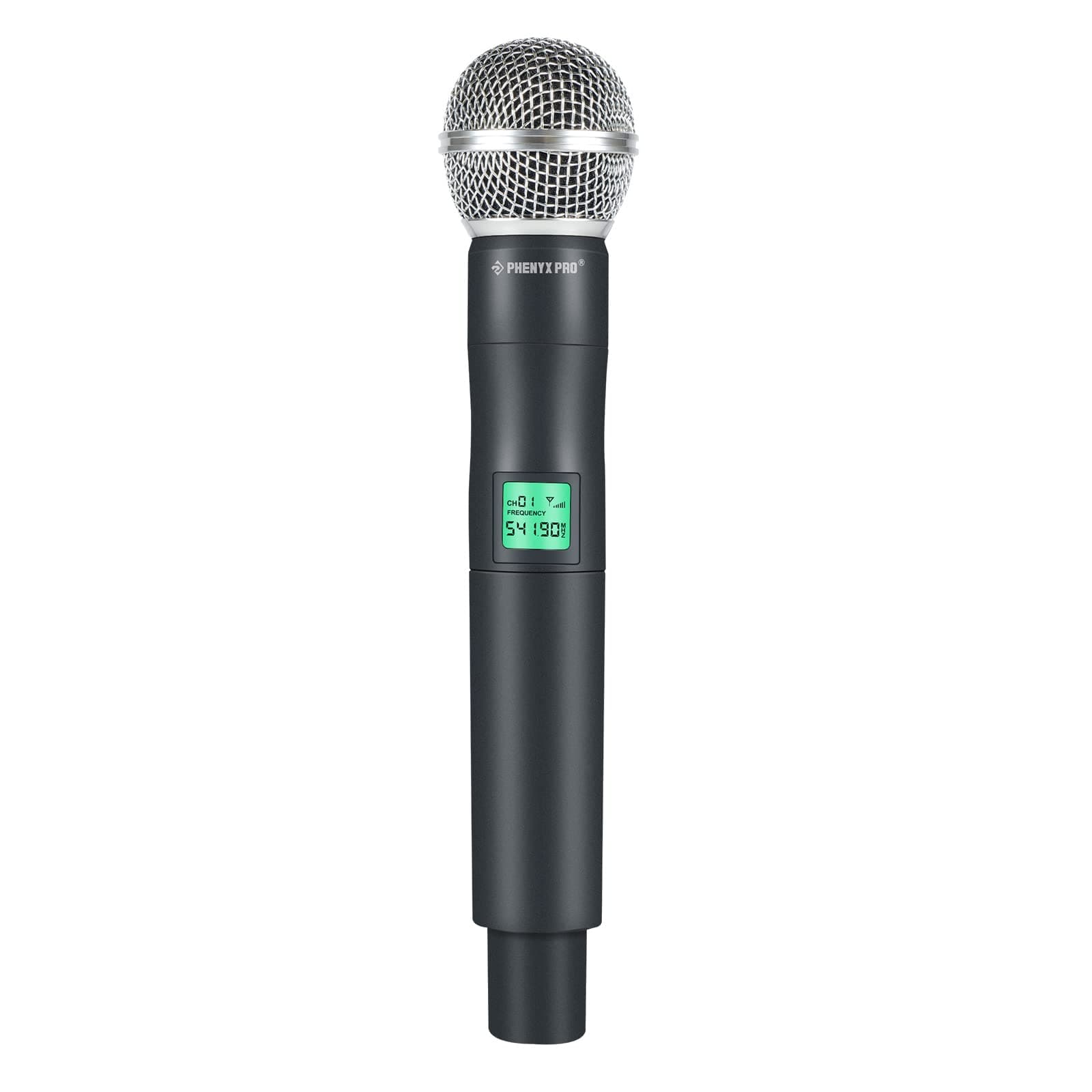 Professional Wireless Microphone, 541.9MHz UHF Dynamic Microphone, Metal Cordless Mic, Handheld Mic Transmitter for PTU-5000/PTU-4000 Series (PWH-5-541.9)