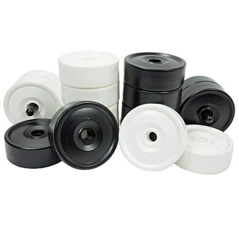 Giant Checkers - 10 inch Set - with Optional Nylon Mat or Plastic Game Board