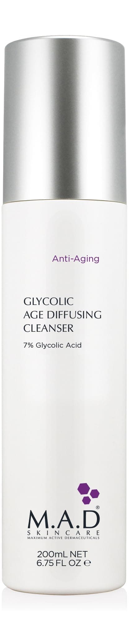 M.A.D Skincare Anti-Aging Glycolic Age Diffusing Cleanser 6.75 fl. oz.