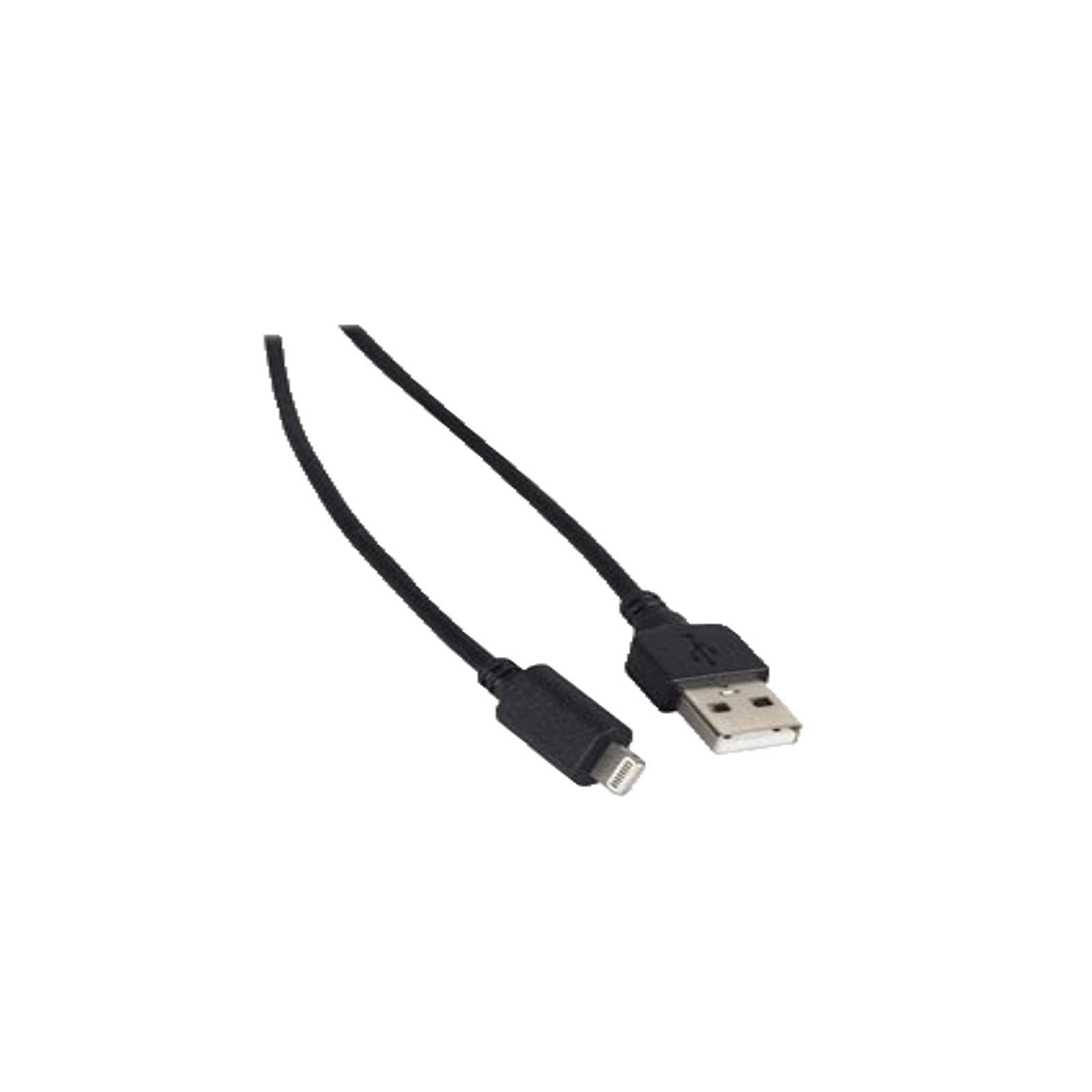 JVC KS-U62 32" Lightning-to-USB Cable for iPhone – Durable Cable for Music Playback, Charging, and Device Control – Compatible with Any USB-Equipped Devices and Receivers