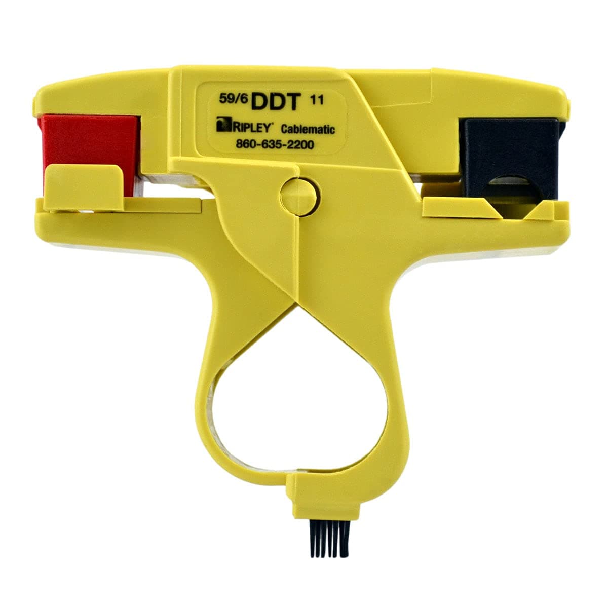 38590 DDT 596/11 Dual Drop Cable Stripper for Professional Technicians, Electricians, and Installers, Easily Portable Tool, 2 Ounces