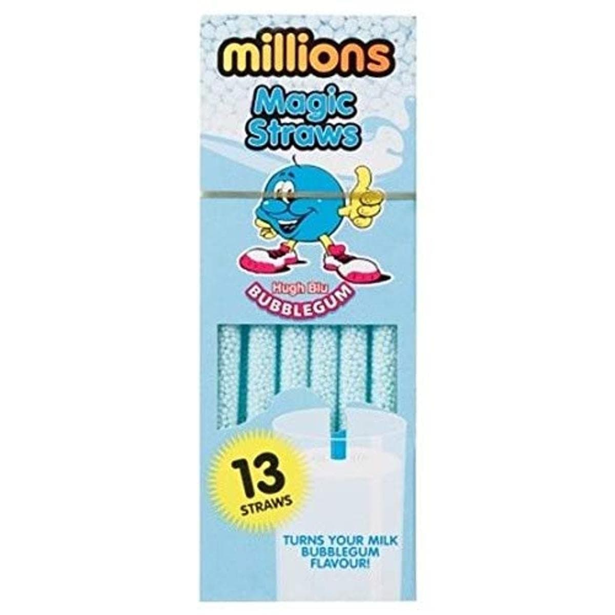 Millions Magic Straws Bubblegum