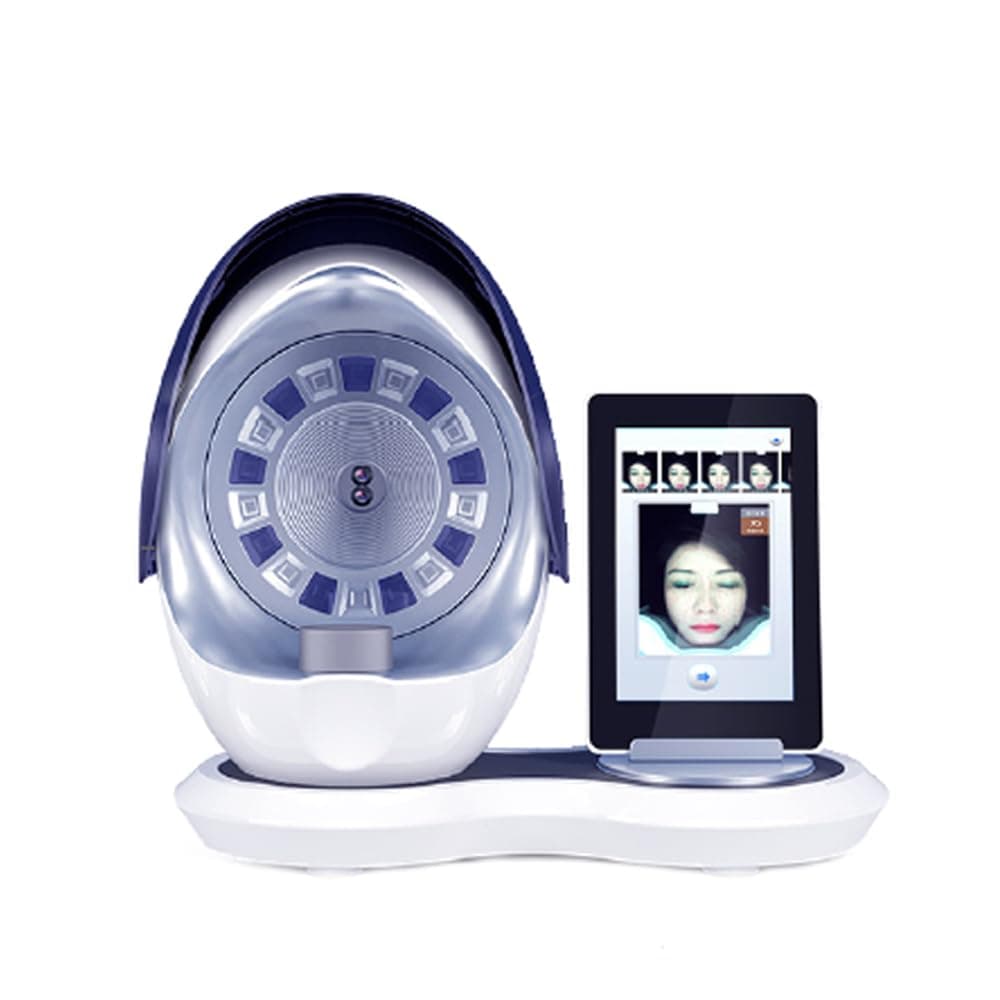 3D Skin Analysis Technology,3 Spectral Analysis,Face Recognition,Skin Analysis System, Intelligence Skin Analyzer with 12 Million Dual Cameras,for Skin Care