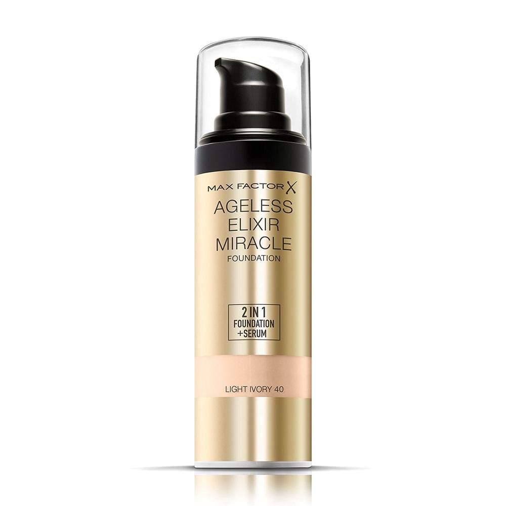 Max FactorAgeless Elixir 2 in 1 Foundation and Serum Light Ivory