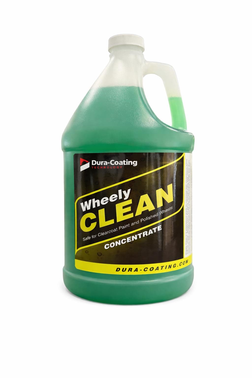 DURA-COATING TECHNOLOGY Wheely Clean Concentrate - Good for Chrome Wheel Cleaner, Clear-Coated, or Aluminum Wheel Cleaner - Professional Tire Shine & Rim Cleaner Spray - Car Care Solution - 1 Gallon