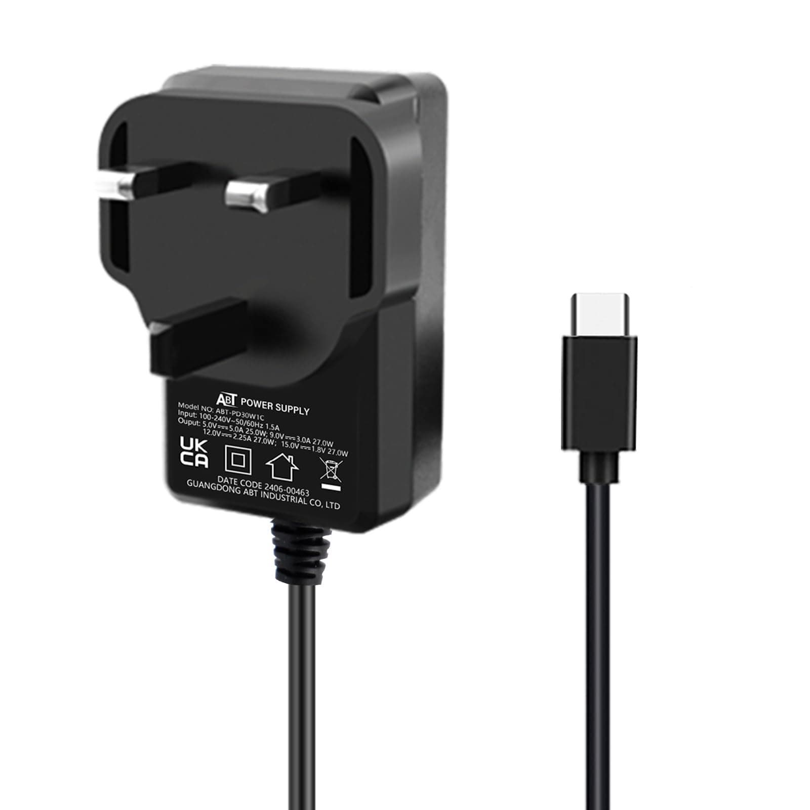 27W Power Adapter for Raspberry Pi 5