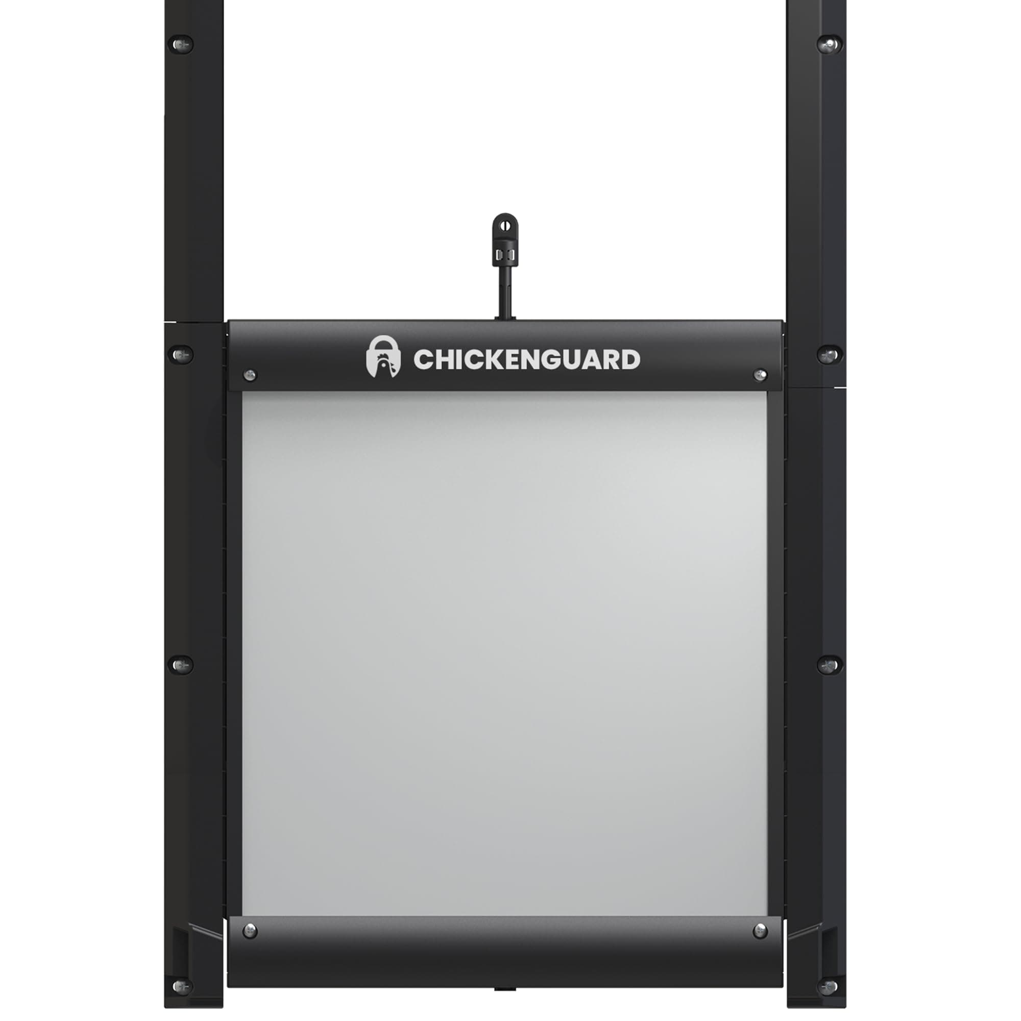 ChickenGuard Self Locking Predator-proof Chicken Coop Door, Chicken Run, Poultry Habitat Accessories (Door only – No Motor)