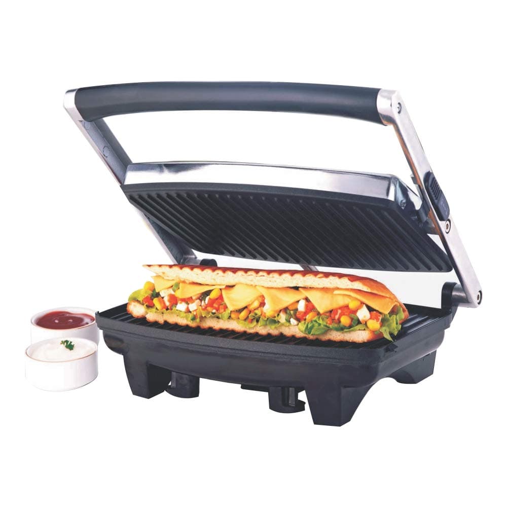 Jumbo Grill Sandwich Maker (Black) - 1000W