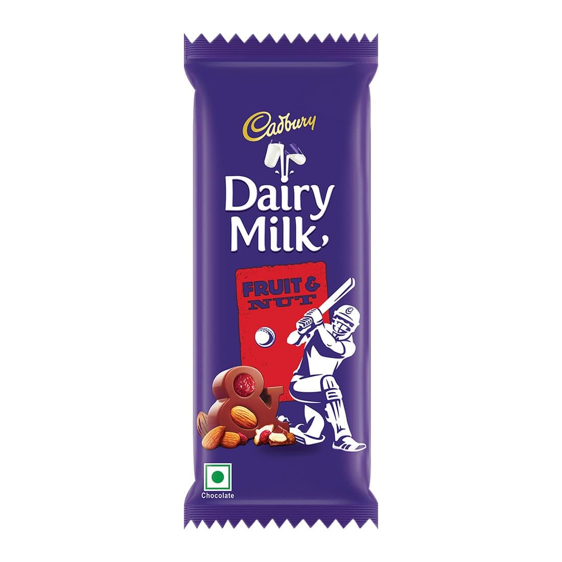 Cadbury Dairy Milk Fruit And Nut Chocolate Bars, 75 Gm