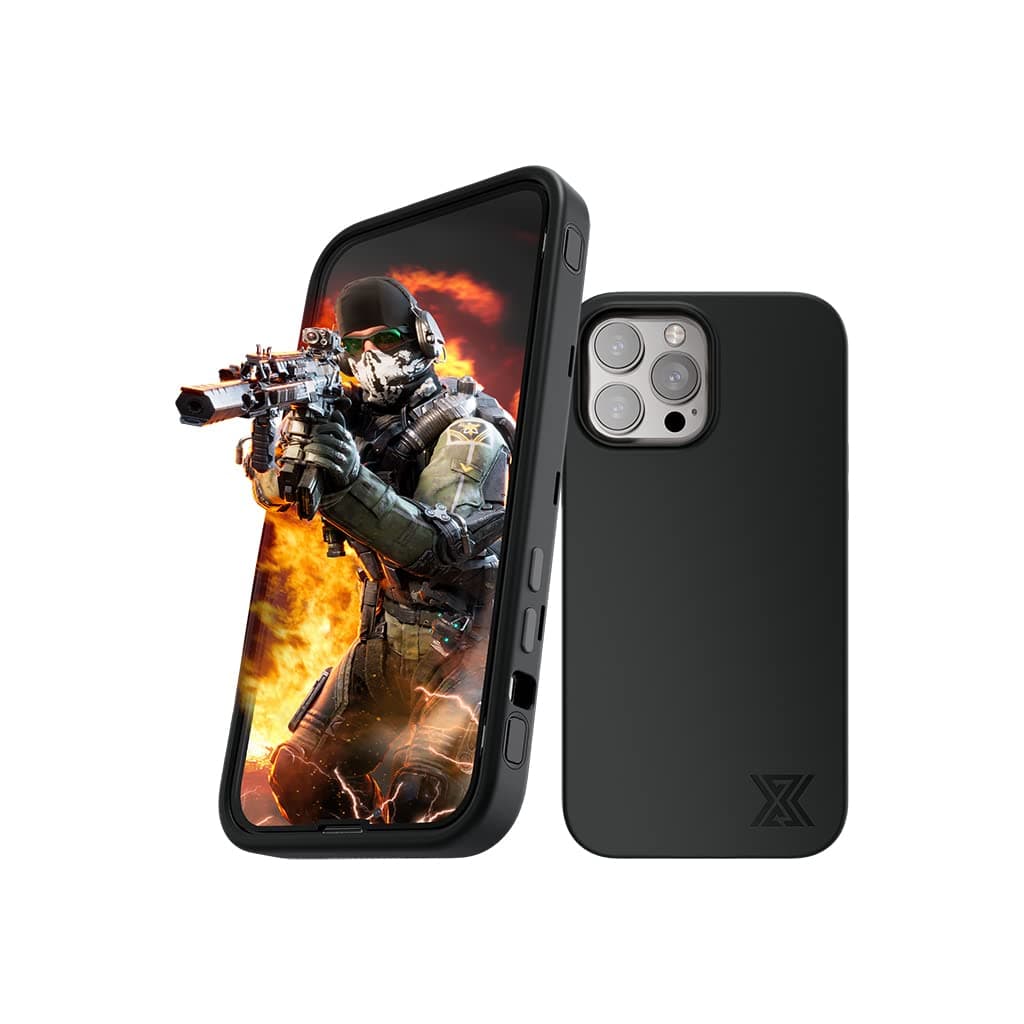 MobileGamingCorps Ronin Gaming Case for iPhone 13 Pro Max - Mamba Black
