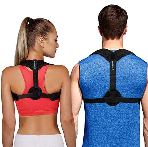 Posture Corrector for Men and Women, USA Designed - Adjustable Upper Back Brace for Clavicle Support and Providing Pain Relief from Neck, Posture Support - Back Brace - Kyphosis Brace (Regular)