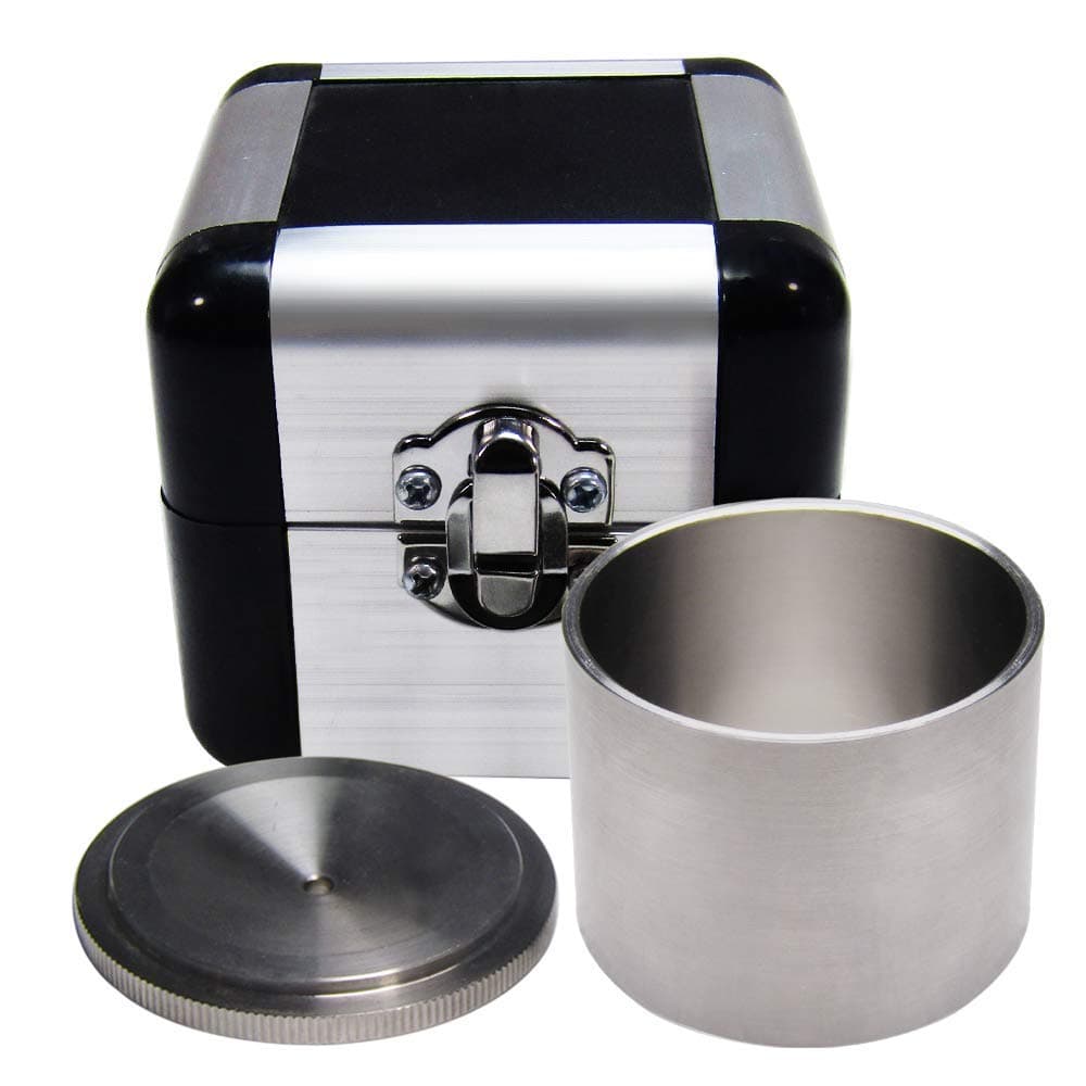 YUCHENGTECH Paint Density Specific Gravity Cup Stainless Steel Paint Density Determiner Pycnometer Coating Specific Gravity Cup(37ml)