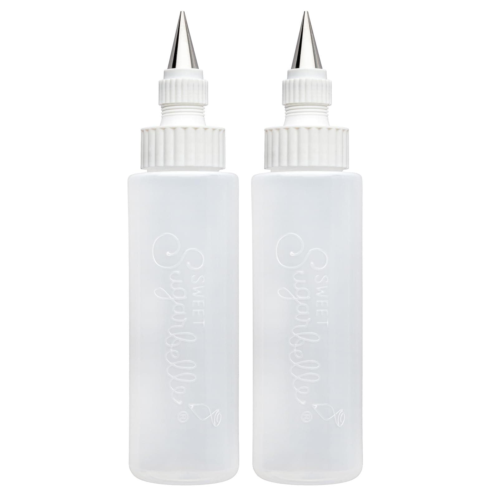 Sweet Sugarbelle, Bottle Coupler, Includes 2 8 oz., Frosting Tool for Cake and Cookie Frosting, Compatible with Frosting Piping Kit, Piping Bags, Piping Tips, Frost Form and More