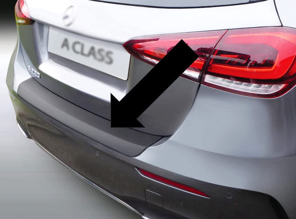 Richard Grant Mouldings Ltd. Original RGM Fit Boot Sill Protector ABS Black Suitable for Mercedes A-Class W177 Hatchback 5-Door Only AMG Bumper Not Notchback from 03.2018- RBP827