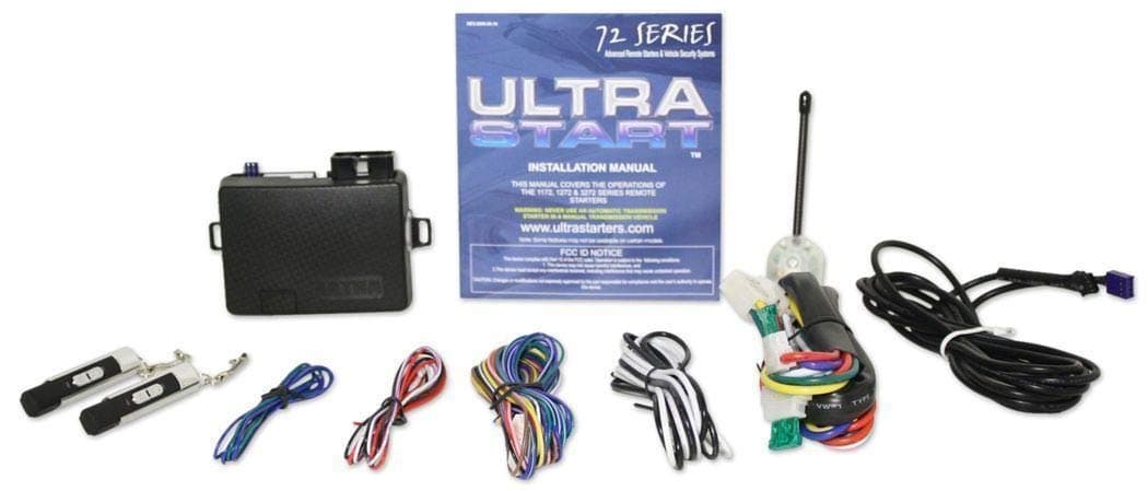 U1172-xr Pro 2,800 Foot Range 1-button Remote Car Starter/keyless Entry Combo with Metal Remotes