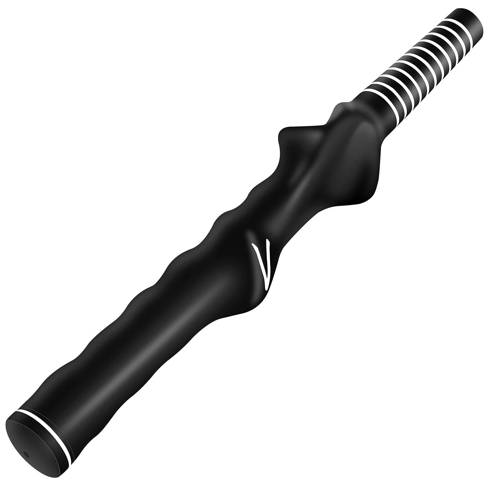 Golf Club Grip, Golf Swing Trainer Training Grip, Left and Right Hand Auxiliary Practice Teaching Aids ( Black)