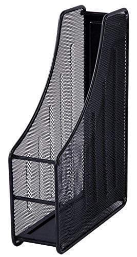 1 Layer Metal Mesh Magazine Document Holder File Rack, 13.9 X 11 X 3.3 Inch, Metal