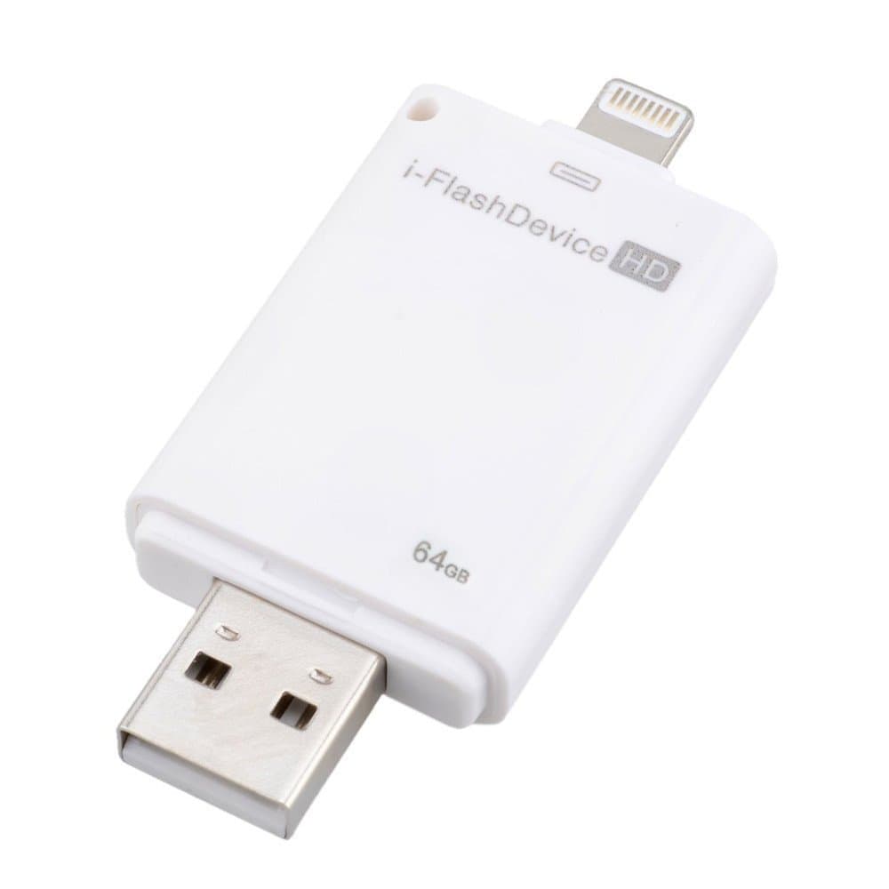 TM 32GB Flash Lightning Drive, Portable USB i-Flash Drive Memory Stick with Lightning Connector and i-Flash Device HD APP to Add Extra Storage for iPhone 5/5c/5s/6/6 plus/6s/6s plus iPad iPod
