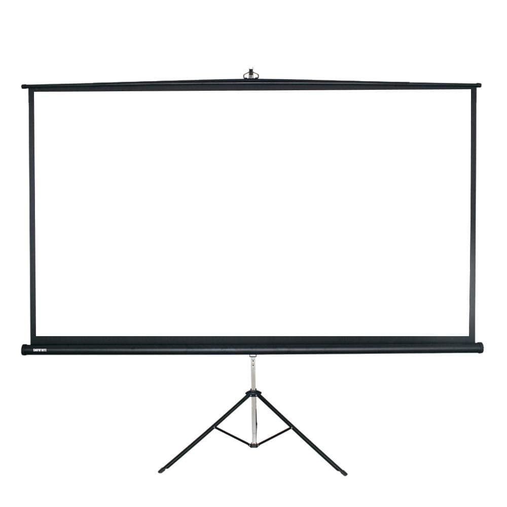Screens Tripod, 120-inch,4:3, Adjustable Multi Aspect Ratio Portable Pull Up Projection Projector Screen,244 X 182cms