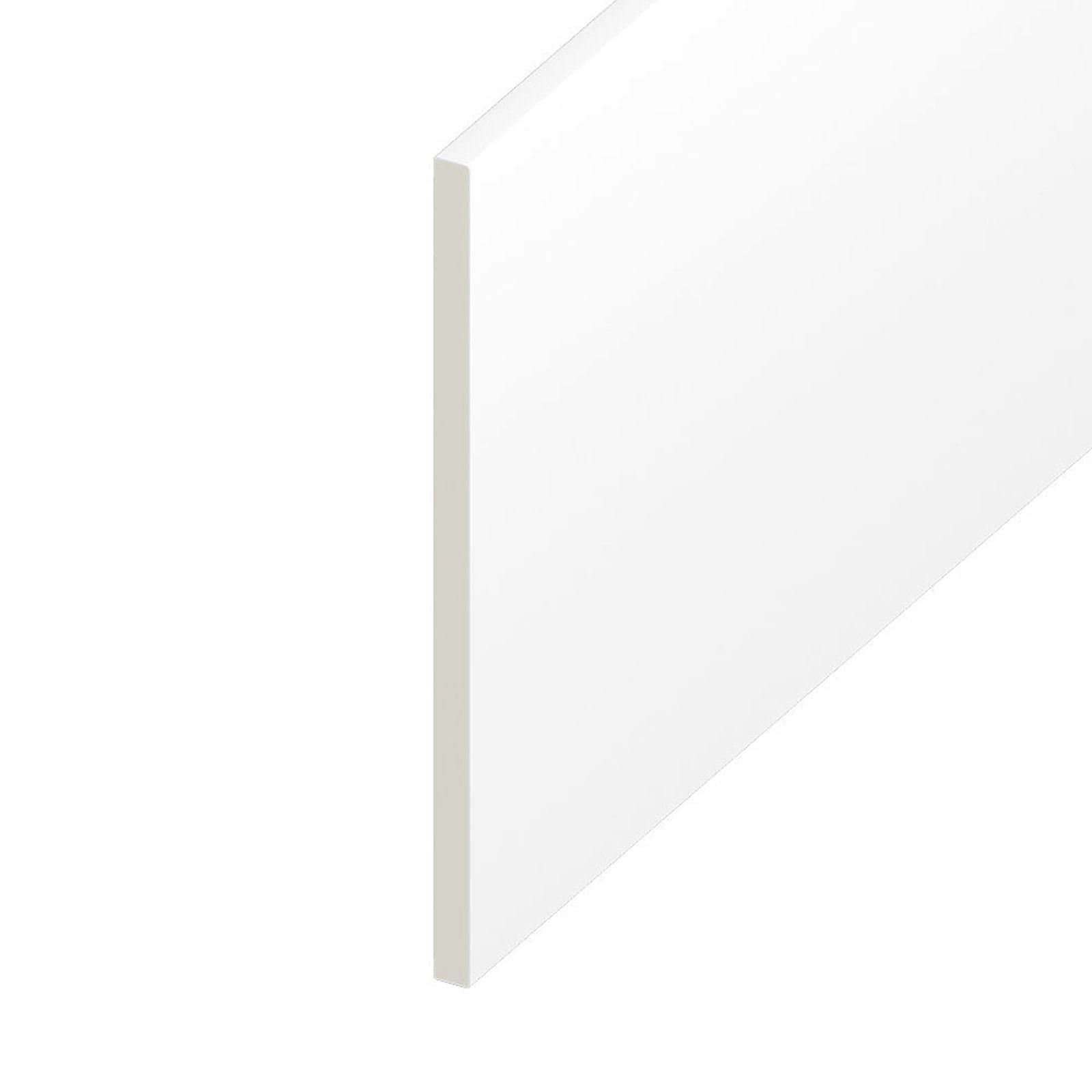White, 300mm UPVC Flat Plastic Board/Soffit 9mm x 5m Length General Purpose Utility Liner