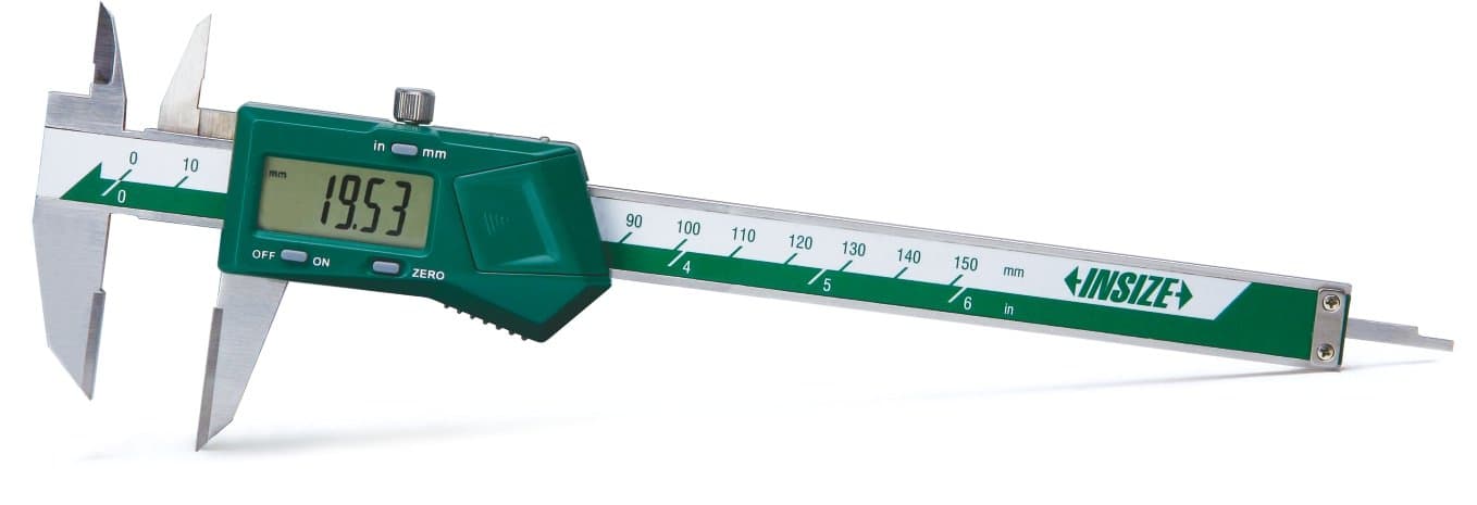 INSIZE 1166-150A Electronic Scribing Caliper, 0-6"/0-150 mm