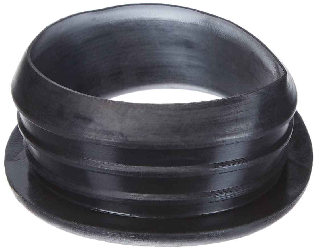 Haas Rubber for High Density Polyethylene Pipes | DN 50/DN 40 | Black Rubber | Pack of 1