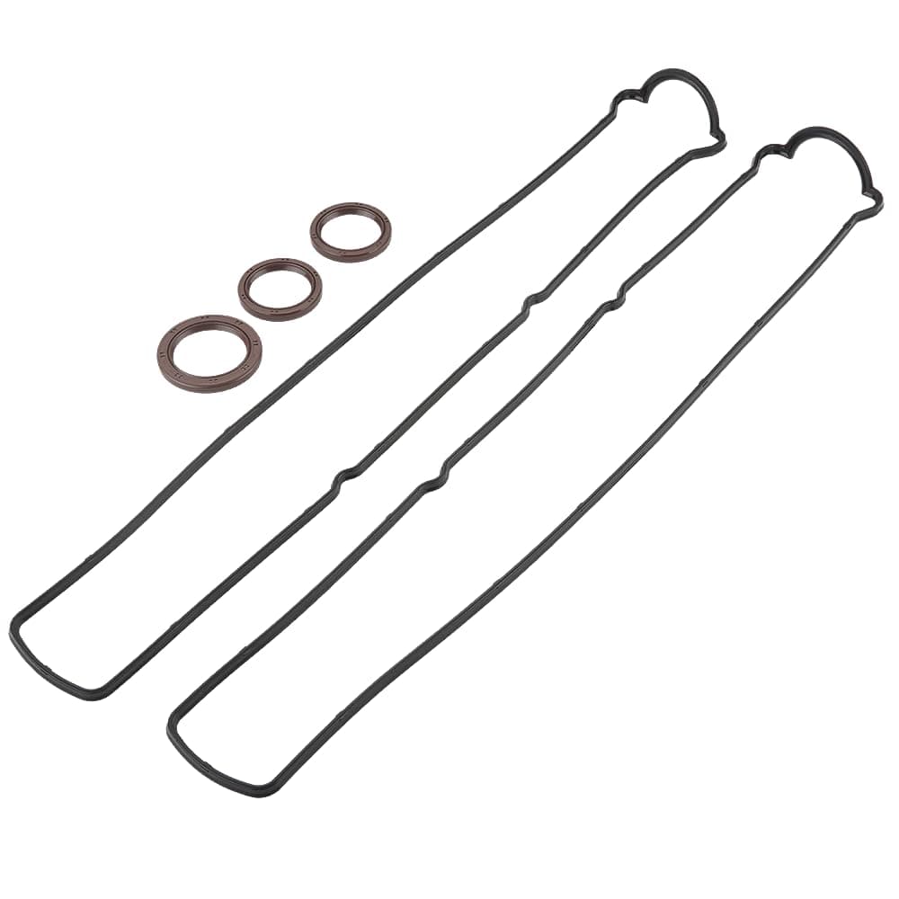 Engine Valve Cover Gasket Kit Left Right - Compatible for Lexus GS300 1993-2005, SC300 1991-2000 for Toyota Crown Saloon 3.0L 1991-2001 - Replace Part 11214-46011, 1121346030