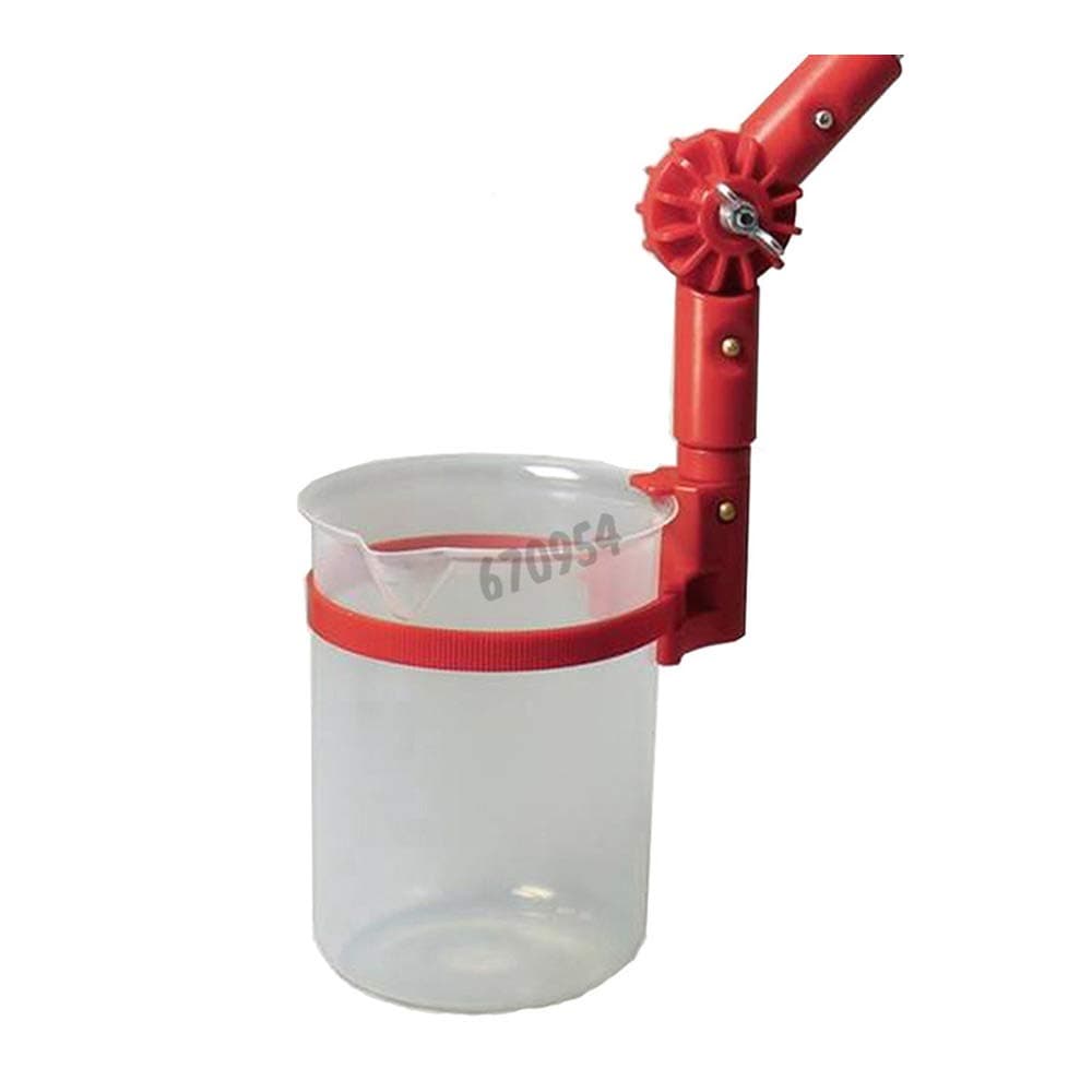 Burkle Beaker Sampler, PP and Adjustable Metal Holder, 1000 mL