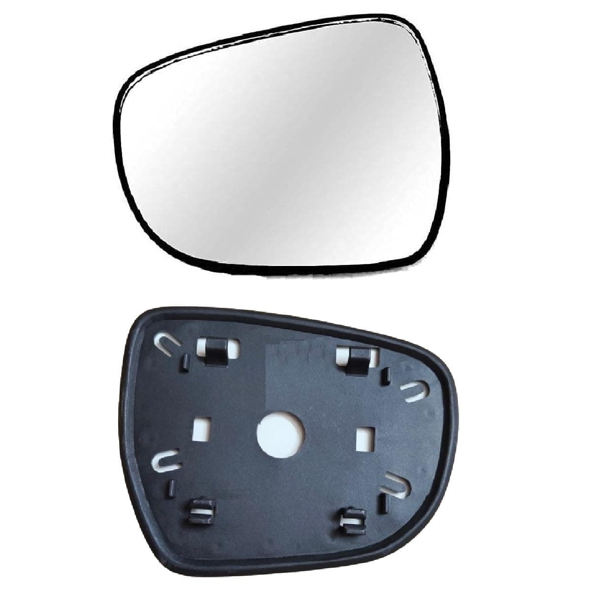 Side View Mirror/Sub Mirror Glass Plate compatible with New Swift Dzire 3RD GEN LDI/LXI/TOUR (2017-2024 Year Model) (MIRROR SHAPE TYPE 2), LEFT PASSENGER SIDE)