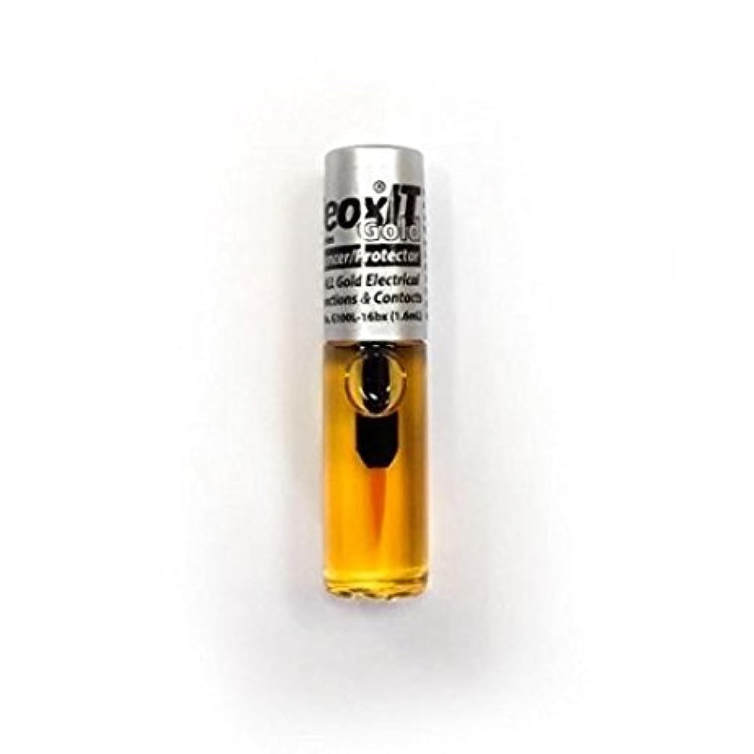 CAIG LABORATORIES DeoxIT® gold Mini-Brush Applicator, 100% Contact Conditioner, 1.6mL - G100L-16BX