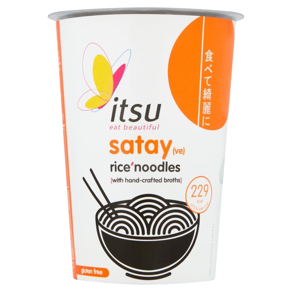 Itsu Satay Rice Noodles, 64g