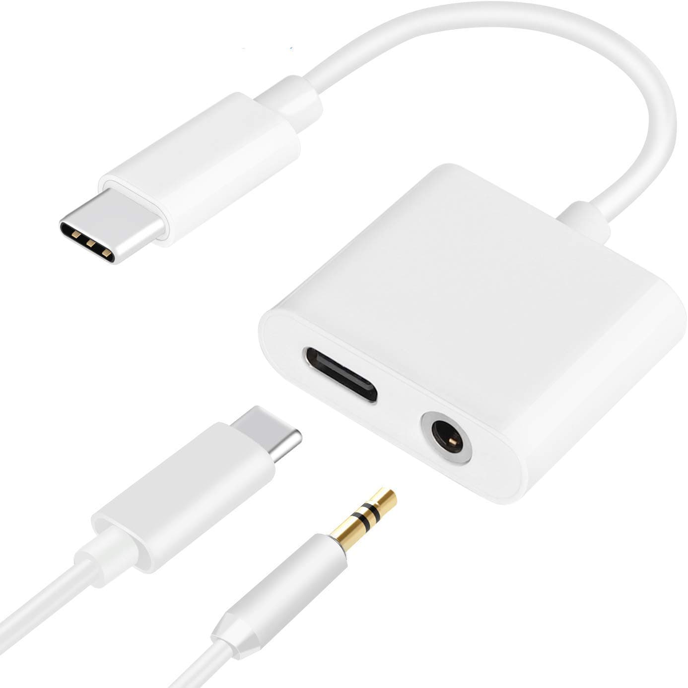 BENEWY Headphone Jack Adapter for Phone Aux Cable-3