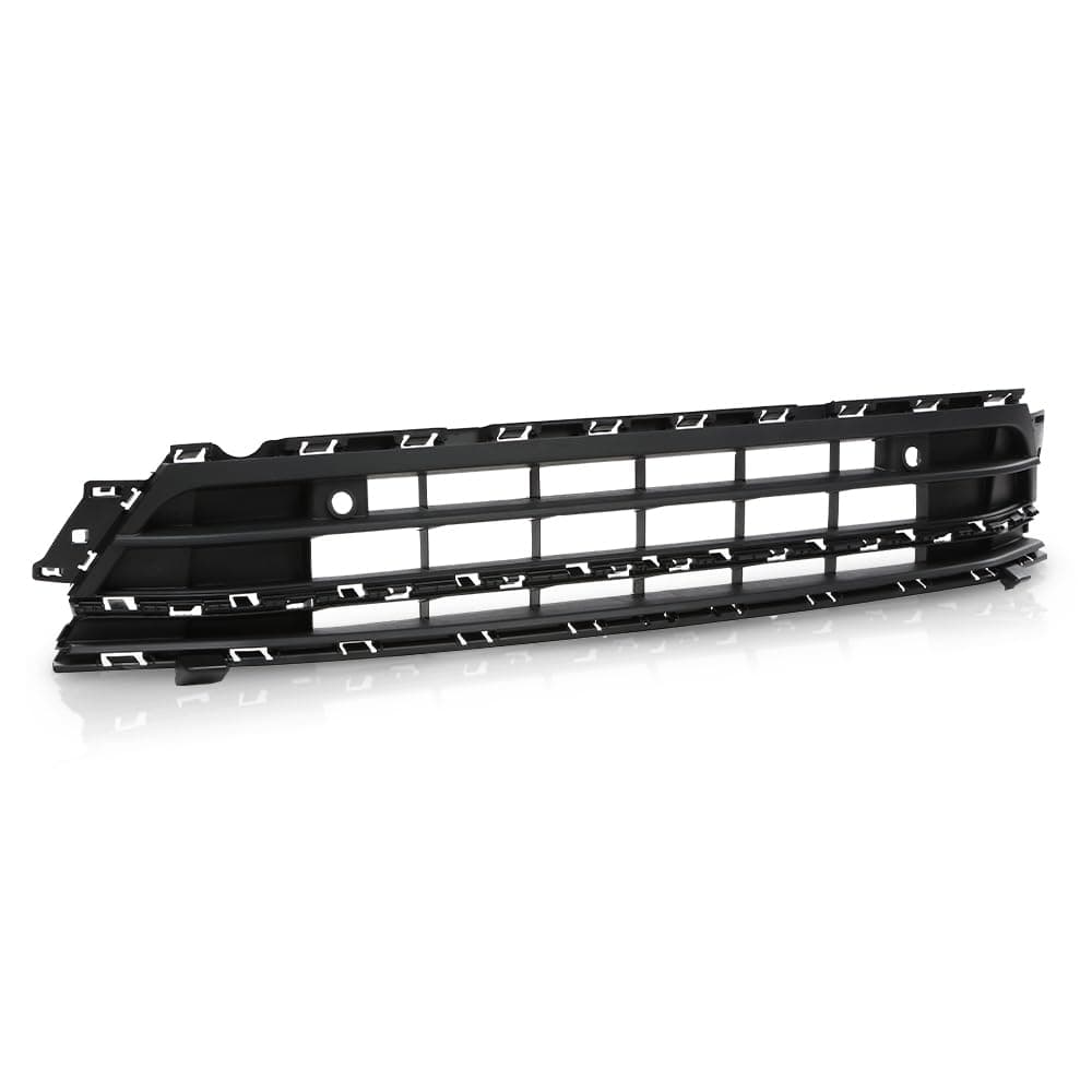 CHEDA Front Lower Bumper Face Bar Grille Compatible with Volkswagen Jetta 2015-2018 with Park Assist Sensor 5C6853671P9B9, VW1036137