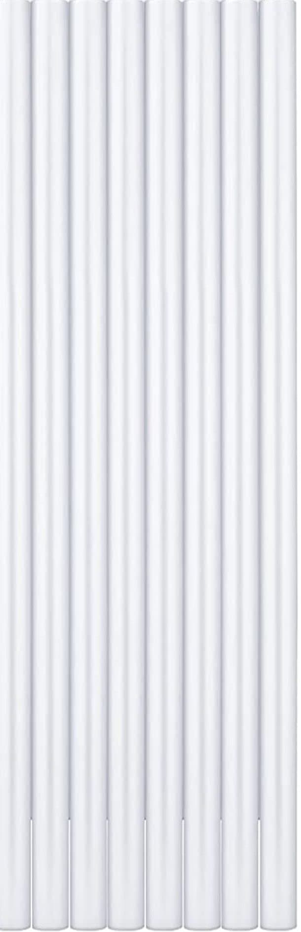 Bake House Plastic White Dowel Rods for Tiered Cake Construction, (30 cm x 1 cm) 8 Pieces