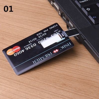 64GB Credit Card USB Flash Drive Customized Pen Drive pendrive (01)