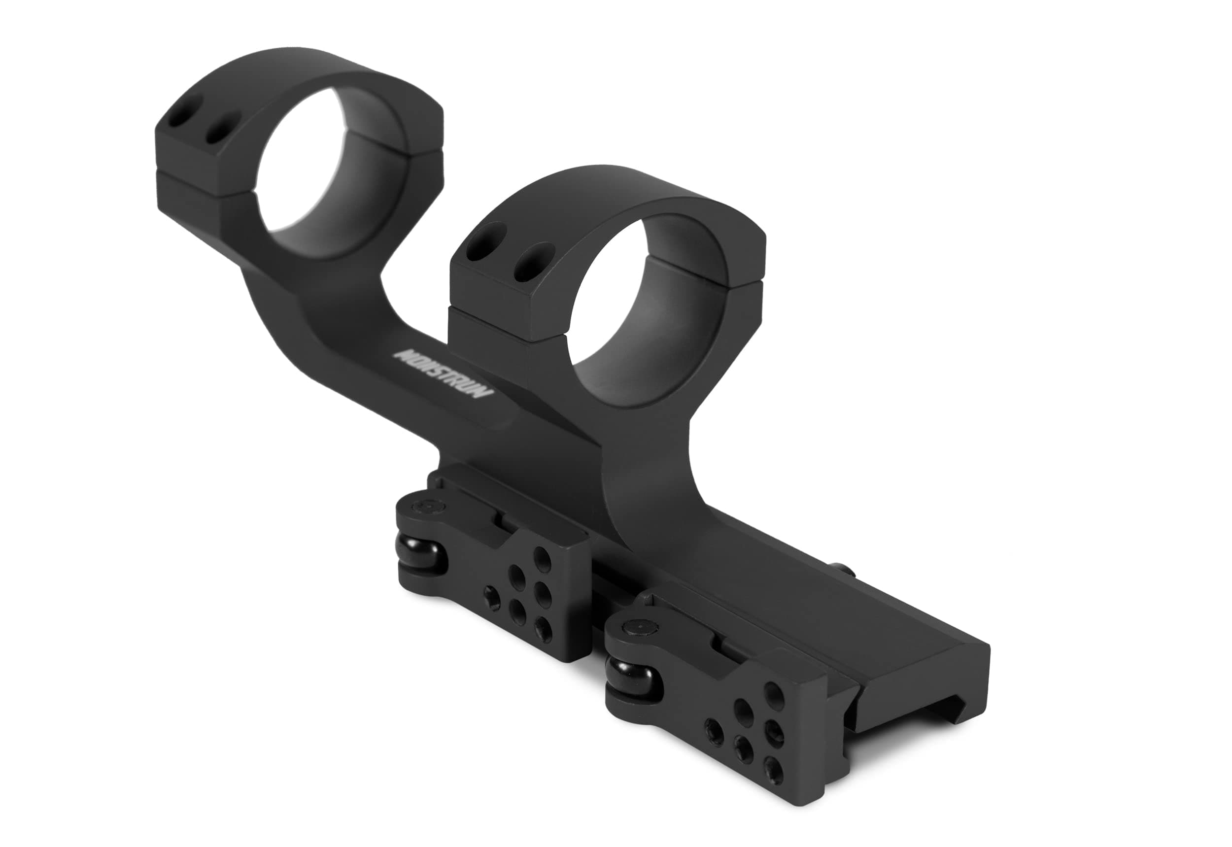 Slim Profile Series Cantilever Offset Picatinny Scope Mount with Quick Release