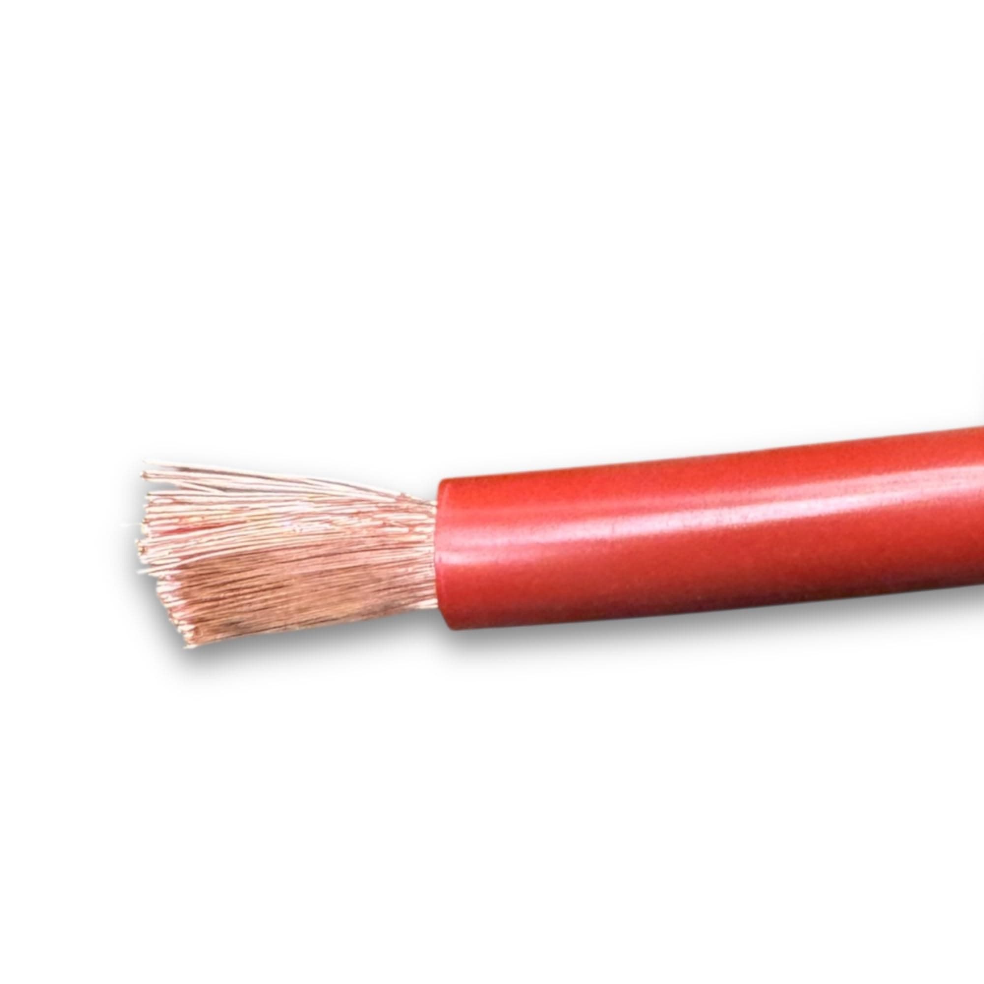Red & Black Battery/Starter/Welding Flexible PVC Cable Wire 110/170/345 Amp 16mm 25mm 35mm by MKGT® (35mm2 Red, 1 Meter)
