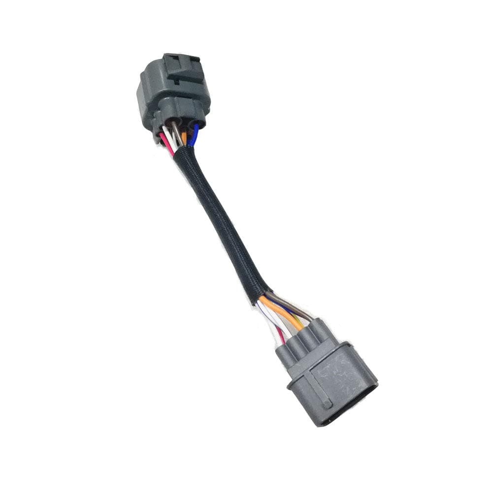 Engine Harness OBD2 8-Pin to OBD2 10-Pin Distributor Adapter Jumper Harness for Honda Civic 1999-2000 Single Overhead Cam Civic with an 8-pin Distributor Plug, 1.6L 1590cc